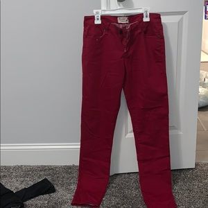 Merry Christmas Red Jeggings